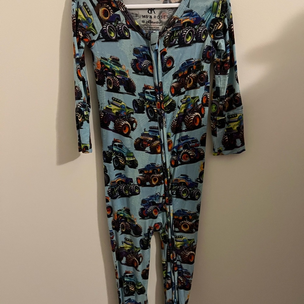Monster Truck bamboo pj